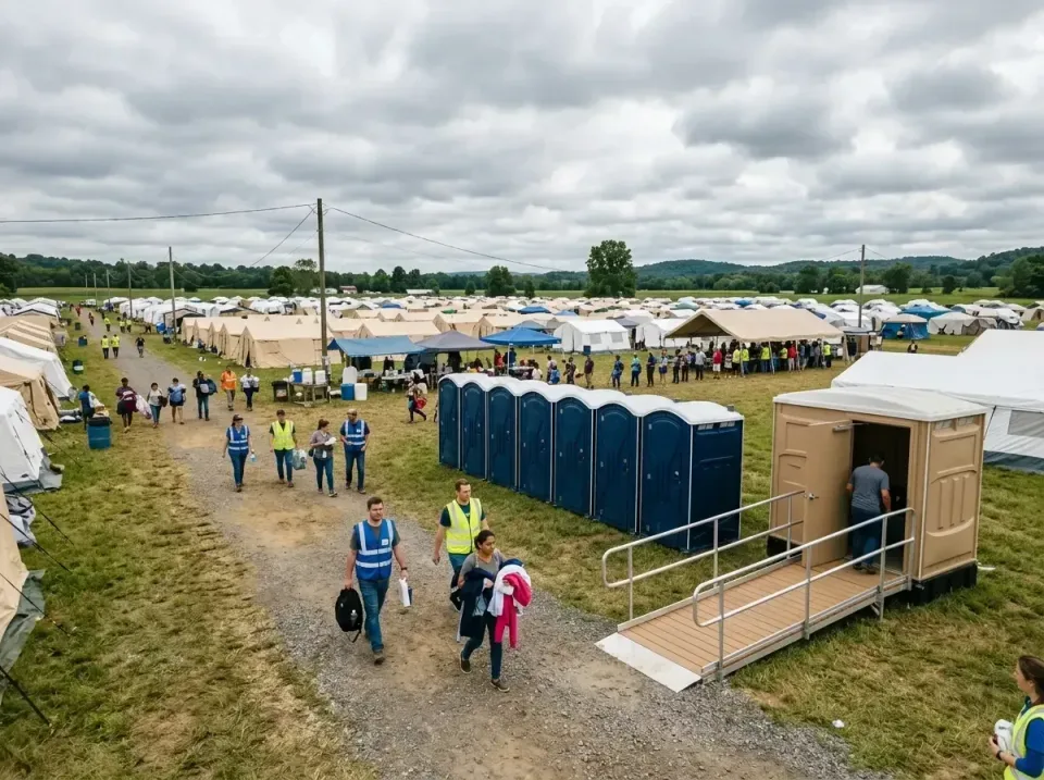 disaster-relief-camp-restrooms-010 — frequently asked questions, Dumpster & Portable Bathrooms Rental in Estill Springs, TN